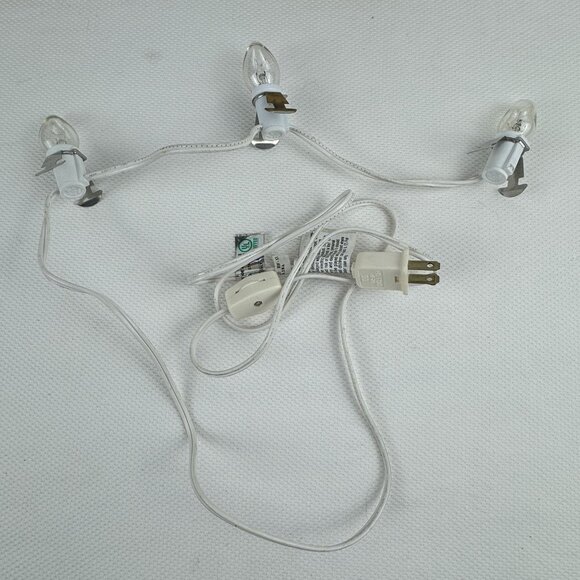 Vintage Ceramic Light-Up Train Set Autumn Harvest Fall Cornucopia Squirrels 3 pc - Picture 9 of 16